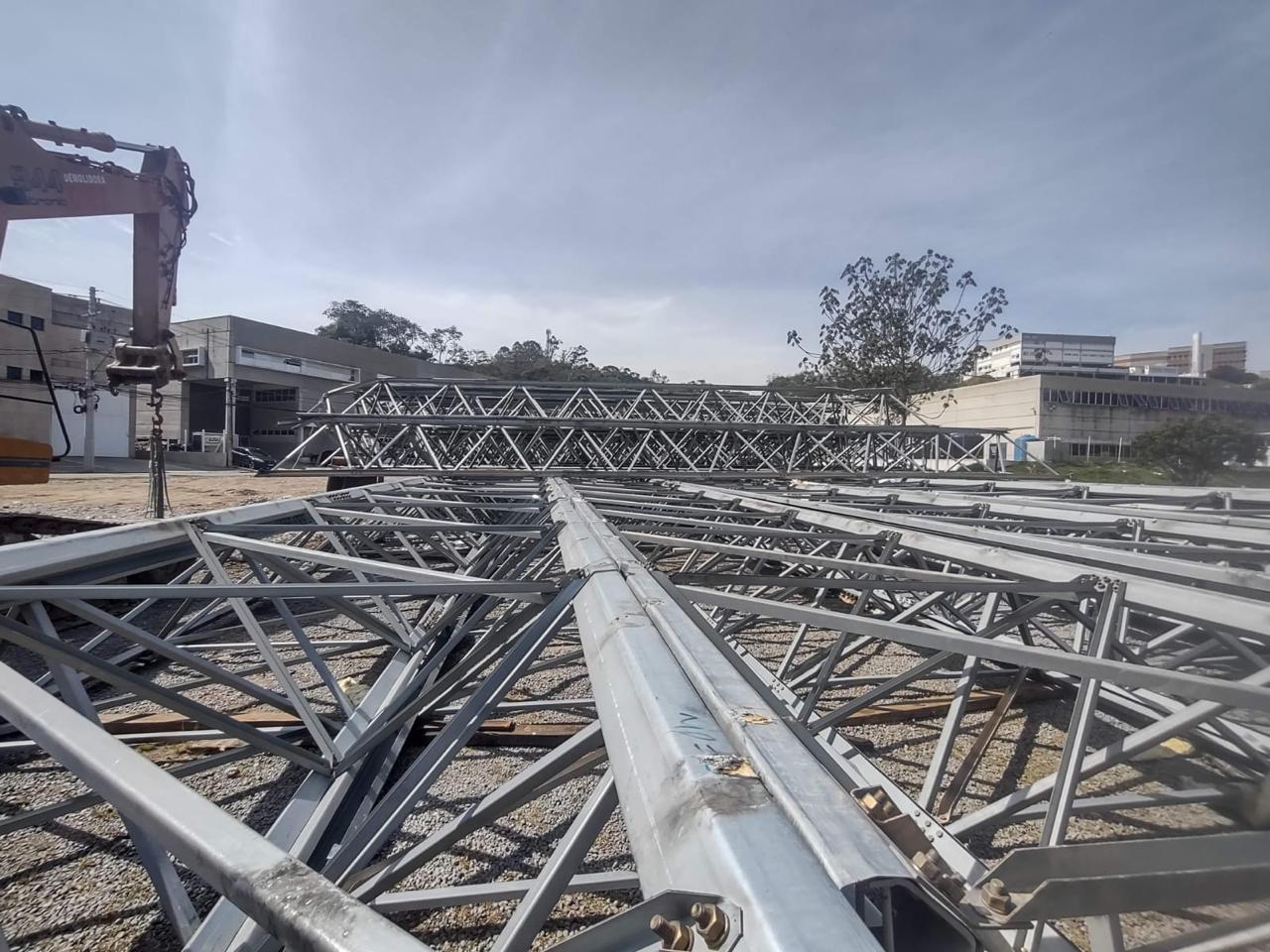 Estrutura metalica para galpão