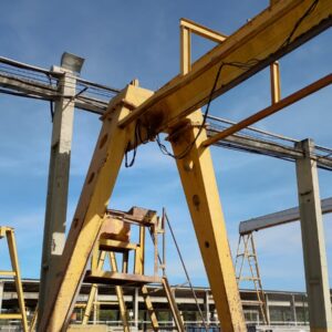 PÓRTICO COM TALHA DE 6TON